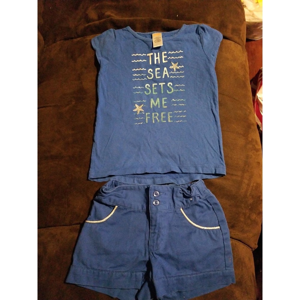 Gymboree seaside stroll outfit size 5